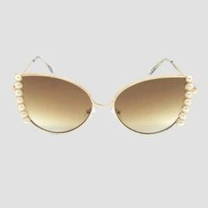Women's Cateye Sunglasses - Wild Fable Gold